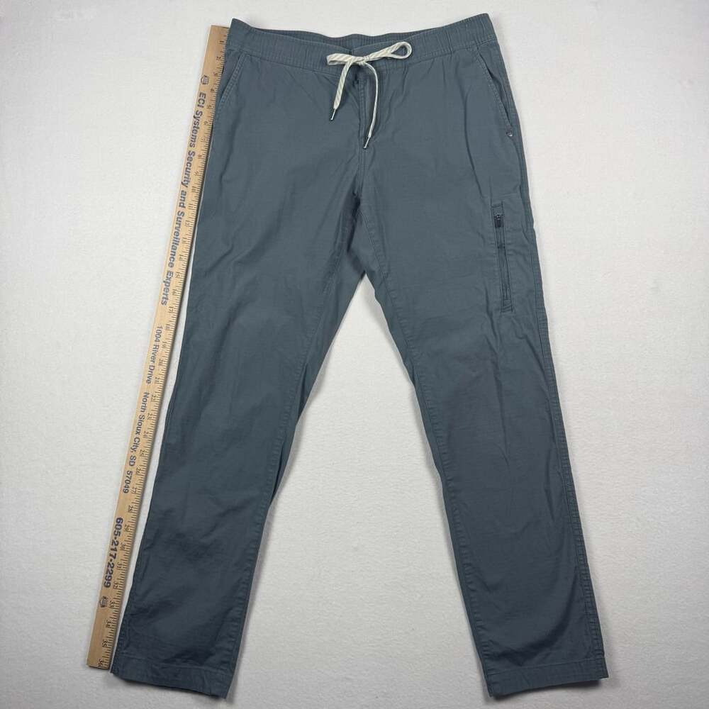 Vuori Ripstop Climber Pant Gray Drawstring Zip Pockets - Picture 2 of 15